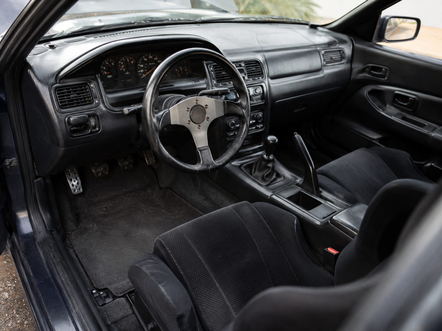 Volant personnalisé dans un intérieur sportif